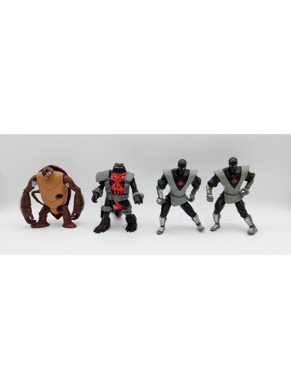 TMNT Ninja Turtles Figures Lot of 4 Cockroach Terminator, Newtralizer
